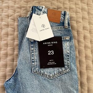 NWT Anine Bing Betty High Rise